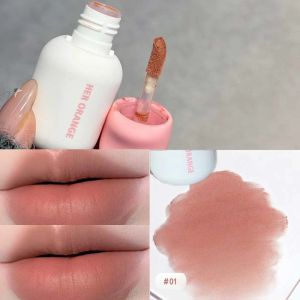 NEMOPH 6 Colors Velvet Matte Lipstick Long Lasting Non Drying Liquid Lip Mud Waterproof Lip Gloss Makeup Cosmetics