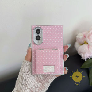For Z Fold 8 Ultra Case TPU Polka Dot Phone Case For SAMSUNG Galaxy Z Fold 8 7 6 5 4 Cover Aesthetic Korean Cute