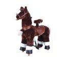 3-6 Years Kids Rocking and Walking Horse Pony Cycle Mechanical Cycle Walking Action Plush Animal Riding Horse. 