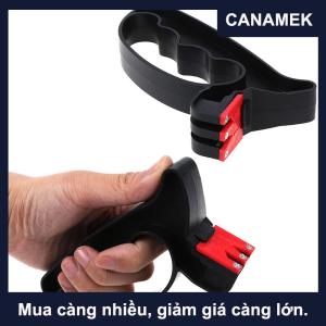【CANAMEK】 Lưỡi cắt dao cầm tay 2 trong 1 dụng cụ mài dao dụng cụ nấu ăn