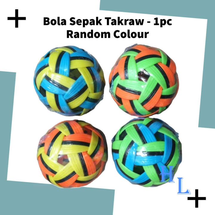 Bola Sepak Takraw / Sepak Raga Ball - Colour | Lazada