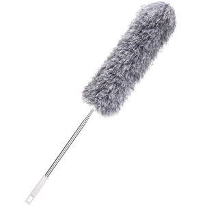 [SG SELLER] NEW Retractable Foldable Multifunction Cleaning Feather Duster Extendable Dusting Brush Reusable Washable