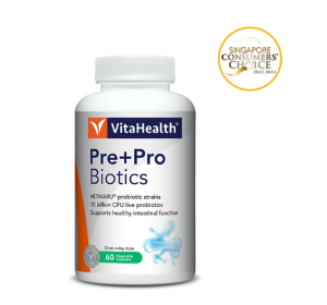 Vitahealth Pre+Pro Biotics Vegetable Capsule 60s