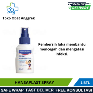HANSAPLAST SPRAY / CAIRAN ANTISEPTIK LUKA / PEMBERSIH LUKA