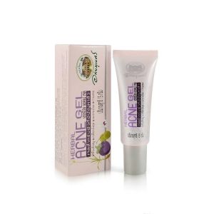 เจลสมุนไพรแต้มสิวผสมมังคุด 15 มล/Herbal Anti-acne Gel with Mangosteen 15 ml