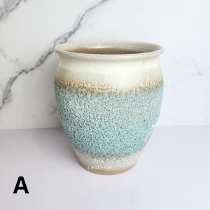 The Leaferie Anika Big plant pots (4 designs) Ceramic flowerpot . flowerpots . flower pot . planter . planters . Flowers