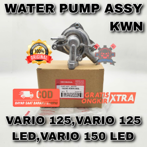 WATER PUMP ASSY HONDA KWN HONDA VARIO 125 | VARIO 125 LED | VARIO 150 LED ASLI ORIGINAL HONDA AHM