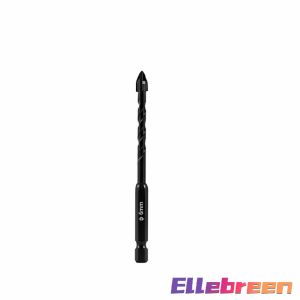 Cross Hex Tile Ceramic Drill Bits Carbide Drill for Glass Ceramic Concrete Hole Opener  6/8/10mm