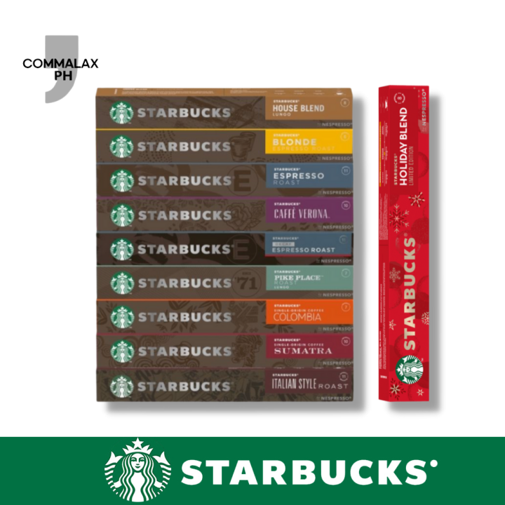 STARBUCKS At Home Nespresso Capsule Coffee 9 types | Lazada PH