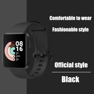 Sport Strap for Xiaomi Mi Watch Lite 1/2 Smart Watch Replacement Band Soft Silicone Watchband Women Men Waterproof Wristbands for Xiaomi Redmi Watch 1/2
