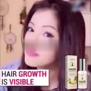 EELHOE Hair Thickening Serum Repairs dry and brittle hair massages and cares for hair roots and scalp promotes hair density with essential oil