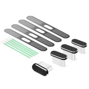 Nút Cắm chống bụi cho điện thoại 15 16 USB C đầu cắm cổng bảo vệ cổng sạc điện thoại antidust Bìa bao gồm loa Bìa