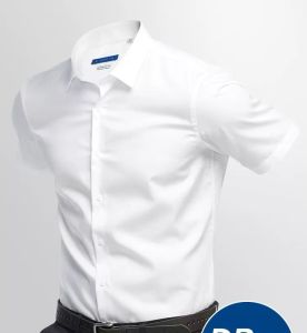 Summermen short-sleeved shirt k-stylesilm british style professional business casual inch shirt youth mens shirt 10063