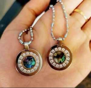 [HOT DEAL] Kalung Kesehatan Quantum Pendant Love Heart RED Biocarbon