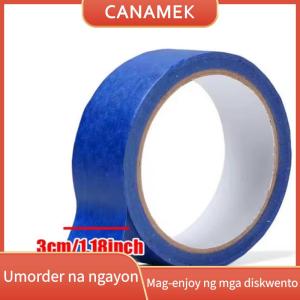 CANAMEK 20M Blue Painters Clean Peel Masking Tape Adhesive DIY Painting Paper Painter Decor Craft General Purpose