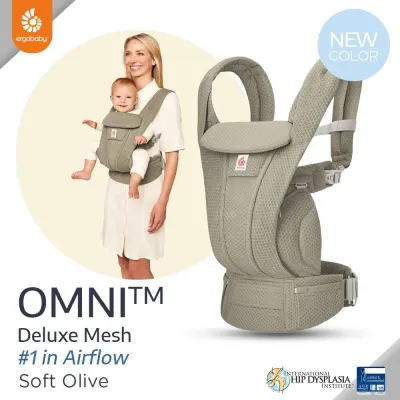 Địu cho bé Ergobaby Omni Deluxe Cotton