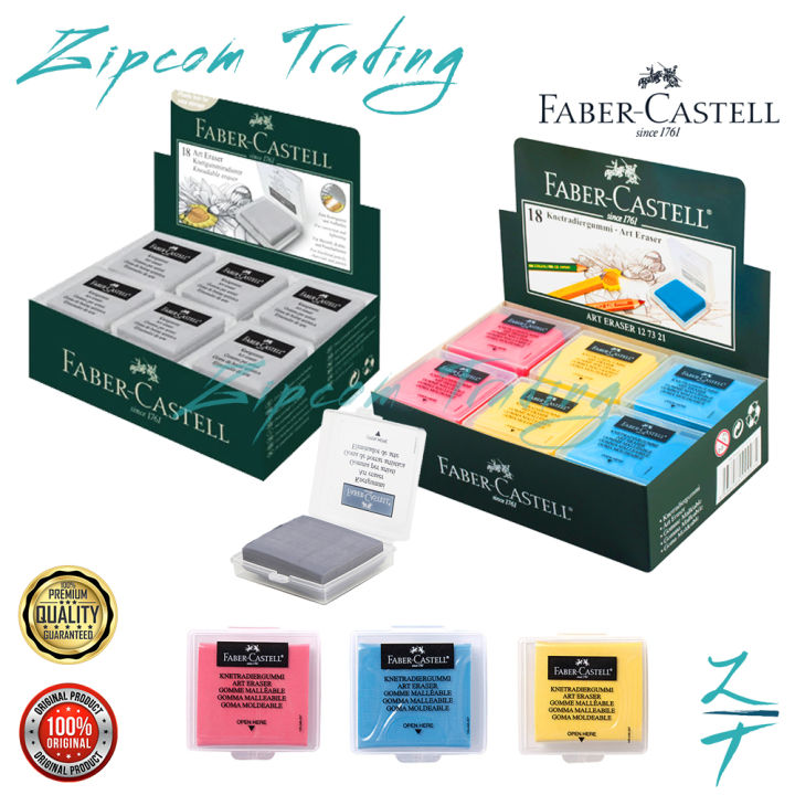 FABER CASTELL Kneadable Art Eraser With Case Lazada