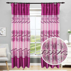 RENEOS Langsir Murah Hook / Ring Semi Blackout Langsir Tingkap Murah Ring Langsir Pintu Bilik Tidur Lansir Tingkap Murah