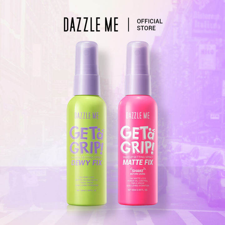 DAZZLE ME Setting Spray Bundle - Get a Grip! Makeup Setting Spray ...