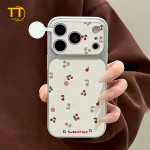 Tri-Town Luxury Lychee Leather Case For iPhone 17 16 15 11 12 13 14 Pro Max Hard Back Cover Skin Feel Casing with Phone Strap #EV02