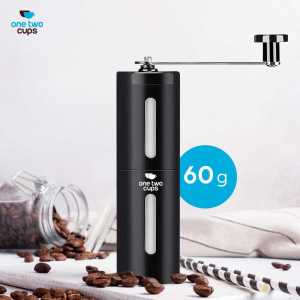 ORI One Two Cups Alat Penggiling Kopi Manual Coffee Grinder Adjustable 60g - RH200