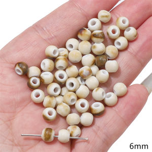 1-10 cái thủ công Hạt Gốm Hạt sứ bóng gấu Sao Hoa trái tim hạt charm hạt cho vòng cổ vòng tay tự làm làm đồ trang sức