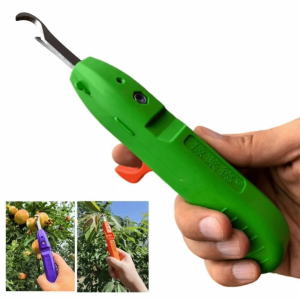 MUMU Chống trơn trượt Dụng Cụ Hái Trái Cây Rau Củ Nhanh Chóng với nắp bảo vệ dạng gập Thiết bị cầm tay Dụng cụ cắt tỉa cây cảnh Di động Chống trầy xước  hái quả mọng Khu vườn