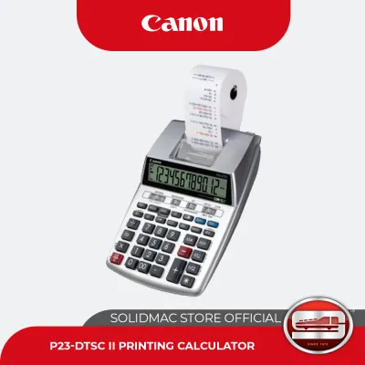 Canon P23-DTSC II Printing Calculator (12-digit)