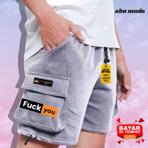 CELANA PENDEK KARGO PREMIUM PRIA WANITACARGO SHORTSCELANA SANTAI TELARIS TERBARU BISA COD