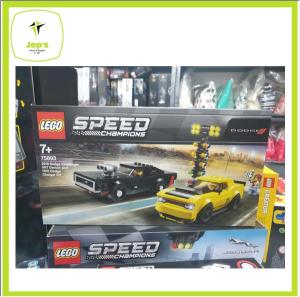 Lego Speed Champions 75893 2018 Dodge Challenger SRT Demon and 1970 Dodge Charger RT (2019)