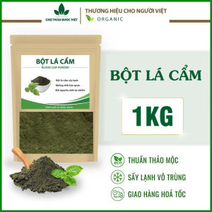 Bột lá cẩm tím sấy lạnh nguyên chất 1kg ( Bột rau củ tạo màu thực phẩm dùng nấu xôi làm bánh) Chợ Thảo Dược Việt
