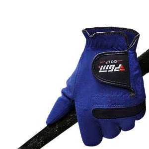 Golf Gloves Mens Glove Left Handed Team Sports Blue Sweat Absorbent Microfiber Cloth Soft Breathable New