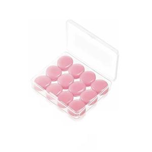 12Pcs/set Silicone Ear Plugs Noise Reduction Sleep Anti Canceling Sound Insulation Earplug Protection Reusable Sleeping Ear Plugs