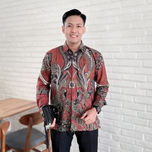 COD - YSS COLLECTION- BAJU BATIK COUPLE PASANGAN TERBARU MURAH PEKALONGAN - ATASAN TUNIK BATIK CEWEK ATASAN BATIK COUPLE TENUN SUTRA CENDRAWASIH