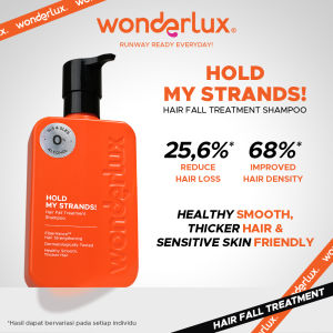 Wonderlux Hold My Strands! Series | Serum | Shampoo Hair Fall Treatment Scalp Serum Rambut Rontok Rambut Lebat 75ml | 250ml