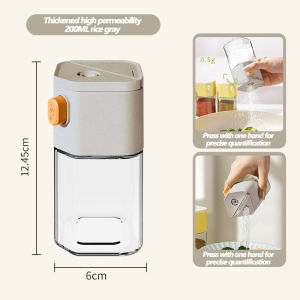 【1-3 Days Delivery】Salt Control Bottle 0.5g Quantitative Precise Salt Control Seasoning Box Powder Dispenser Household