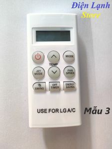 Remote máy lạnh LG các loại. (Tặng kèm cặp pin).