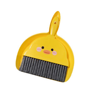 Cartoon Mini Broom Set Desktop Cleaning Gadget Childrens Broom  Bedroom Table Bedside Broom Set