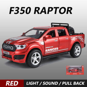【Đóng Gói】 Xe Mô Phỏng 1:32 Đồ Chơi Hợp Kim Xe Ford Raptor Xe Bán Tải F350 Xe Cơ Bắp Xe Ô Tô Kim Loại Cổ Điển Cho Trẻ Em Quà Tặng Sinh Nhật