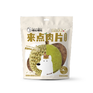 Moregood Fruity Veggies Bites Chicken Jerky with Durian Jackfruit 100g