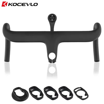 KOCEVLO Road Bike Carbon Handlebar Cycling Integrated Handlebar For Sunpeed with Spacers