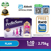 [Whatsapp Redemption] Pediasure Plain 2.75kg FREE RM10 TNG E-Wallet (Child Nutrition Supplement for Growth)