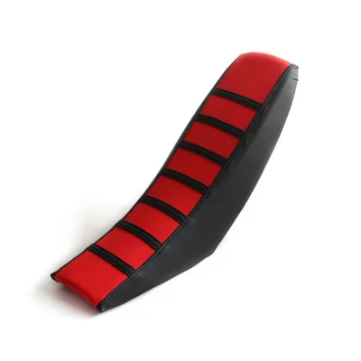 【Local Warehouse】【Green/Red】 2 Color Universal Leather Gripper Soft Seat Cover for WR YZF CRF KTM SUZUKI Motocross Motorcycle Off Road Motorcycle Seat Cover Universal Gripper Soft Motorcycle Seat Cover Rib Skin Rubber Dirt Bike Enduro PU Off-road