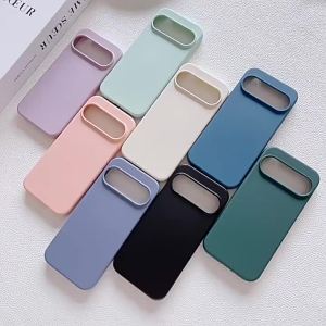 Applicable pixel 9pro phone case 11 Straight edge liquid tpu Android 10 Phone case - Premium Multi-Purpose Daily Practical Utility Accessory - Robust Engineering Build | Barangan R