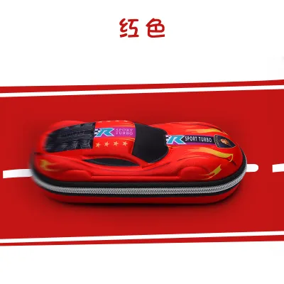 Tempat Pensil Kotak pensil Tepak 3D Timbul Hardtop Pencil Case Motif Mobil Murah