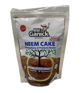 (SG Seller) MR GANICK Neem Cake 200g (Baba) Organic fertilizer with systemic pest prevention