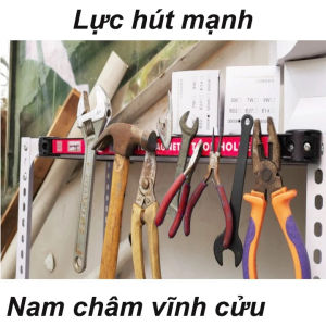 Thanh Nam Châm Chịu Lực Siêu Mạnh Gắn Kệ Tường Treo Đồ Nghề Dài 30.5 cm 45.5 cm Từ Tính Vĩnh Cửu