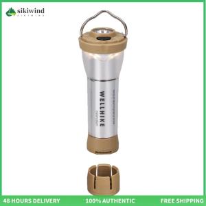 Sikiwind LED Super Bright Lantern IPX4 Waterproof Handheld Emergency Light 3 Gears Camping Flashlight for Outdoor Camping Hiking