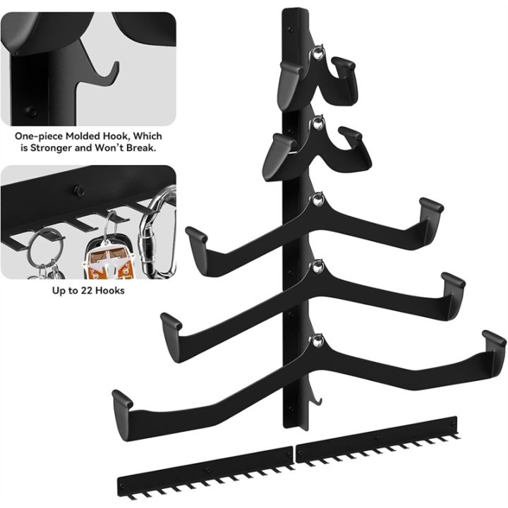 [lyndonaub]Lat Pull Down Bar Storage Rack Wall Mount,Gym Storage Wall ...