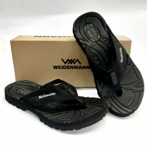 Sandal Japit Pria Weidenmann Adventure 03 Black & Red | Sandal Gunung Hiking Nyaman Kuat | Terlaris Dan Terbaru